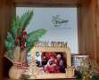 🎄 Масивна дървена коледна рамка  - "Весела Коледа", снимка 1 - Други стоки за дома - 43118471