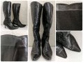 Дамски ботуши от естествена кожа, снимка 1