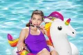 Надуваем пояс Fantasy Unicorn Bestway 119х91см еднорог, за басейн и плаж  , снимка 11