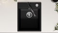Кухненска Мивка от гранит модел РИГА XXL 430 x 500 mm - графит, снимка 4