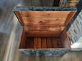 Стар дървен сандък/ракла/скрин, снимка 5