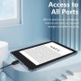 Мек, прозрачен калъф TQQ за 6,8" Kindle Paperwhite M2L3EK/M2L4EK 2021 г., син, снимка 6