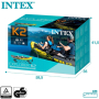 Надуваем двуместен каяк Intex Explorer K2, снимка 4