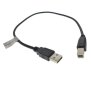 ANIMABG Кабел за принтер USB към USB Type B, снимка 1 - Мрежови адаптери - 43845410