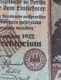 Райх банкнота 5000 марки 1922г. Уникат перфектно състояние за колекционери - 27434, снимка 5