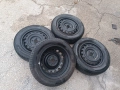 4 броя ламаринени джанти 15 цола,4/100, снимка 3