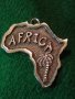 AFRICA ФИГУРАЛЕН СРЕБЪРЕН АРТ МЕДАЛЬОН СРЕБРО 925 във ФОРМАТА на КОНТИНЕНТА АФРИКА 40519, снимка 3
