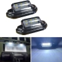 Комплект 2 броя LED светлини за регистрационен номер 12/24V, снимка 1