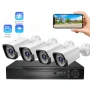 Професионален комплект за сигурност с 4 камери IP67 YL-806B, снимка 2