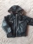 Зимно кожено яке за момче , снимка 1 - Детски якета и елеци - 43438410