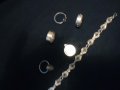 Лот сребърни бижута, снимка 1 - Бижутерийни комплекти - 13196256