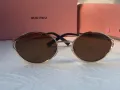 Miu 2024 дамски слънчеви очила елипса овални кръгли 4 цвята, снимка 6