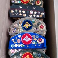военни кепета със значки-Русия,СССР, снимка 1 - Други ценни предмети - 27931008