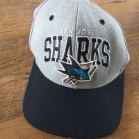 mitchell ness sharks san jose cap - страхотна шапка , снимка 2 - Шапки - 40658665