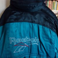 Дълго зимно дебело яке Reebok  с вълнена подплата палто, снимка 7 - Якета - 43768361
