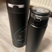 Doulton Taste2 черна стоманена бутилка за вода с изолация и филтър, 650мл, снимка 8 - Спортна екипировка - 43427781