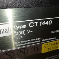 dual ct1440 HIFI stereo tuner-made in germany-внос швеицария 0907221426, снимка 11 - Ресийвъри, усилватели, смесителни пултове - 37336455
