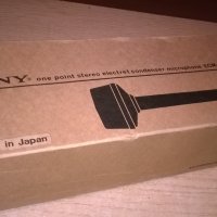 sony tokyo-made in japan-stereo microphone-внос франция, снимка 9 - Микрофони - 26684214