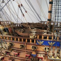 макет на кораб San Felipe-1690 Spanish Armada Galleon Tall Ship, снимка 8 - Други ценни предмети - 27893138