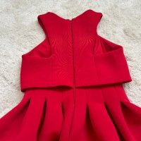 Червена официална рокля, снимка 2 - Рокли - 43036799