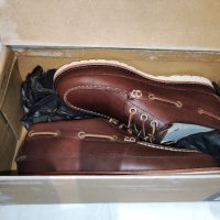 Чудесни мъжки половинки от естествена кожа Timberland №40, снимка 10 - Ежедневни обувки - 39178071