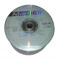 CD-R Advan 700MB, 80min, 56x - празни дискове , снимка 1 - CD дискове - 36849957
