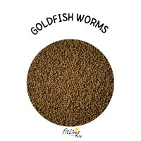 Бавнопотъващи пелети от ново поколение за златни рибки GOLDFISH WORMS - Floating Soft Pellets, снимка 1 - Аквариуми - 36454924