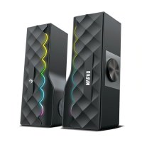 Speakers Тонколони за компютър, лаптоп и др. 2.0 Marvo SG-280 Черни RGB Подсветка, снимка 1 - Клавиатури и мишки - 36778551