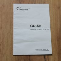 Vincent CD S2 , снимка 1 - Други - 40085657