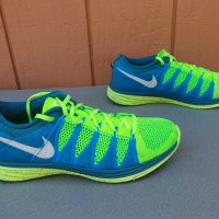 маратонки Nike Flyknit Lunar 2 Volt  номер 45, снимка 4 - Маратонки - 32796393