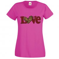 Дамска тениска Love Gnome Valentine's 9, снимка 9 - Тениски - 35552031