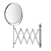 Телескопично козметично огледало с трикратно увеличение WENKO, снимка 1 - Други - 44923057