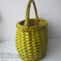 красива здрава кошница за пазар или пикник плетена, снимка 3 - Други стоки за дома - 28884366