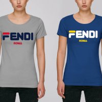 Промо! Дамска тениска Fendi реплика 2 цвята и всички размери 