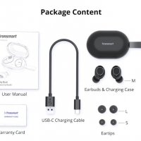 Безжични Bluetooth Слушалки Tronsmart Spunky Beat True Wireless cVc™8 Глас Контрол IPX5 Водоустойчив, снимка 12 - Слушалки и портативни колонки - 32460106