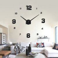 4205 Стенен часовник с 3D цифри , снимка 16 - Стенни часовници - 28498165