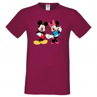 Мъжка тениска Mickey & Minnie 7 Подарък,Изненада,Рожден ден, снимка 1 - Тениски - 36575586
