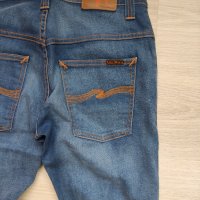 Мъжки дънки Nudie Jeans размер 31 , снимка 5 - Дънки - 33578393