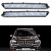 Дневни светлини LED  DRL Mercedes W164 GL X164 2009-2012 г., снимка 2 - Части - 43504714
