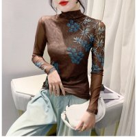 Уникална елегантна дамска блуза, снимка 1 - Блузи с дълъг ръкав и пуловери - 43385549