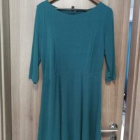Зелена рокля Манго размер L, снимка 1 - Рокли - 33093479