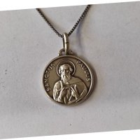 Сребърна верижка 925 Ватикана , снимка 4 - Колиета, медальони, синджири - 38237629