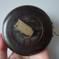Стара ретро рулетка бакелит и месинг 10 м 33 фута, снимка 1 - Шублери - 28102661