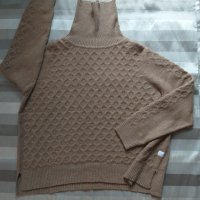 g-star cable turtle knit - страхотен дамски пуловер  КАТО НОВА, снимка 6 - Блузи с дълъг ръкав и пуловери - 43186570