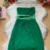 Зелена рокля, снимка 1 - Рокли - 33373069