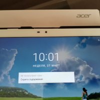 ПЕРФЕКТЕН Таблет Acer Iconia ОNE 10 / B3-A42 / 10.1" HD, Quad-Core Cortex A53, 2GB RAM, снимка 6 - Таблети - 36743811