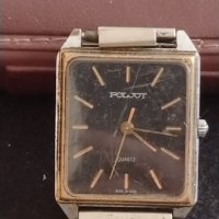 Стар рядък часовник СССР POLJOT QUARTZ за КОЛЕКЦИОНЕРИ 42579, снимка 1 - Антикварни и старинни предмети - 43759346