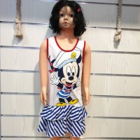 Нова детска моряшка рокля с трансферен печат Мики маус, снимка 11 - Детски рокли и поли - 29030051