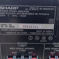 Sharp SX 8800 power amplifiler, снимка 8 - Ресийвъри, усилватели, смесителни пултове - 32117592