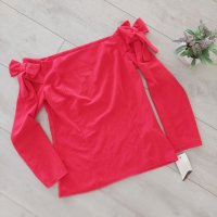 Намаление Нова червена блузка, снимка 1 - Блузи с дълъг ръкав и пуловери - 40485711